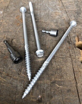 Index Screws Heavy Duty SVR 10.0mm x  100mm  Pack of 10 Landscape Screws