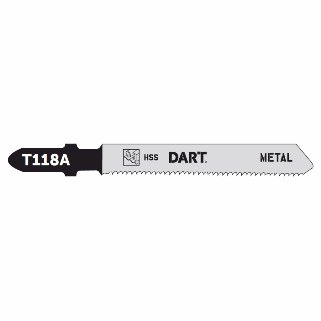 50/75mm x 21TPI DART Jigsaw Blade HSS T118A Pack of 5