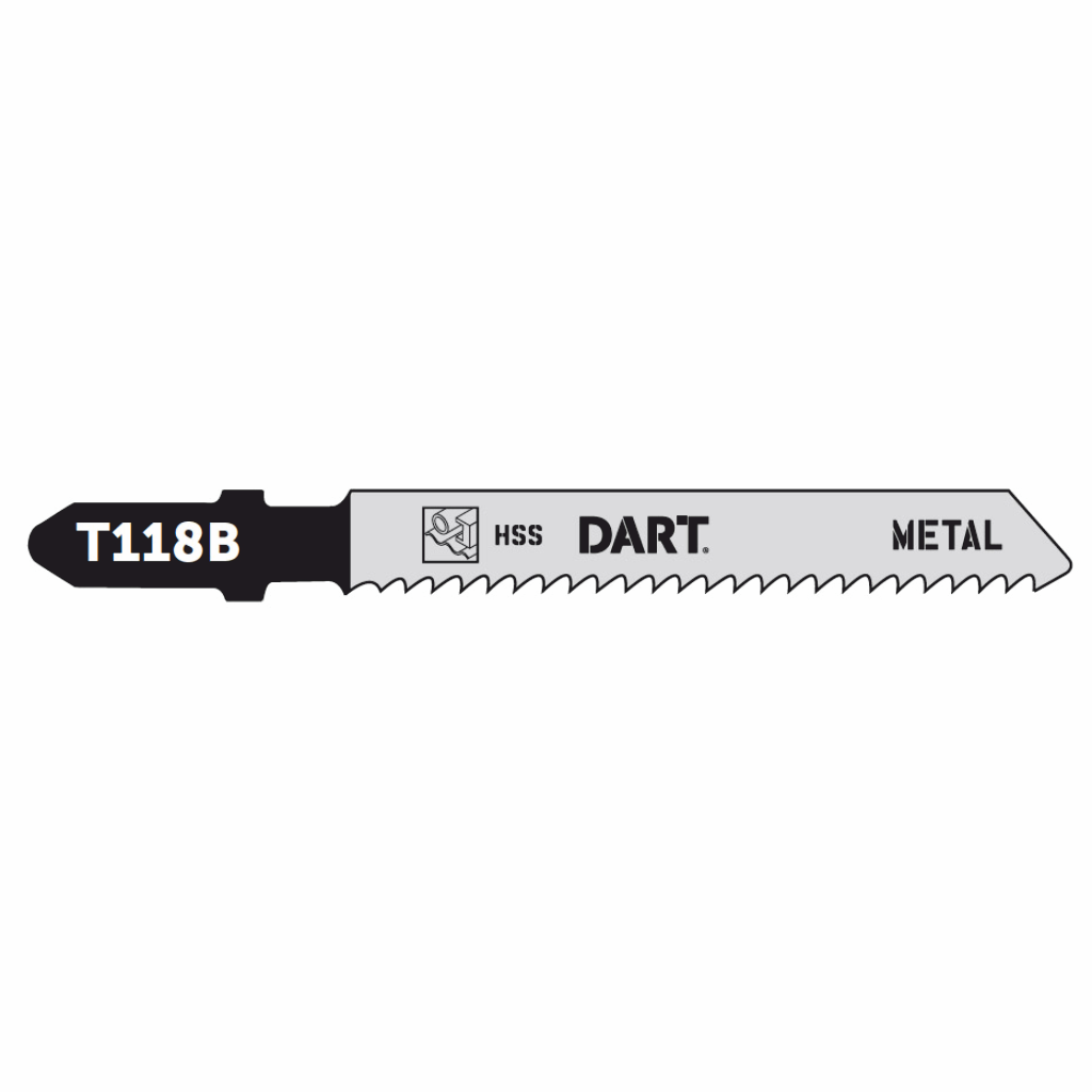 50/75mm x 13TPI DART Jigsaw Blade HSS T118B Pack of 5