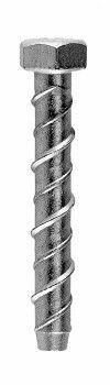 12mm (10mm Drill size) x 100mm Ankerbolt  Mechanical Galvanised (1 bolt)