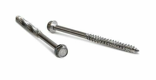 9.5mm x 10 inch (254mm) Box of 25 - A4 316 Marine Grade Stainless Steel Landscape Screws
