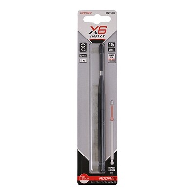 PZ2 x 150mm X6 Impact Bit