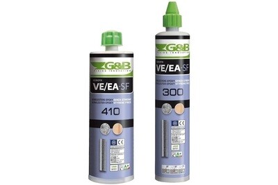Hi Load Resin - Option 1 GEBOFIX PRO VE-SF CE1 Styrene-free vinylester resin 410ml boxed