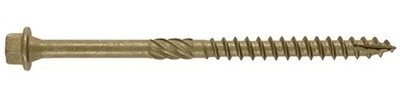 Index Screws  6.7mm x 200mm  Box of 50 Green External Coating Hex Washer Head