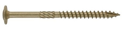 Wafer Head Index Screws  6.7mm x 150mm  Box of 50  Green External Coating (Washer Head)