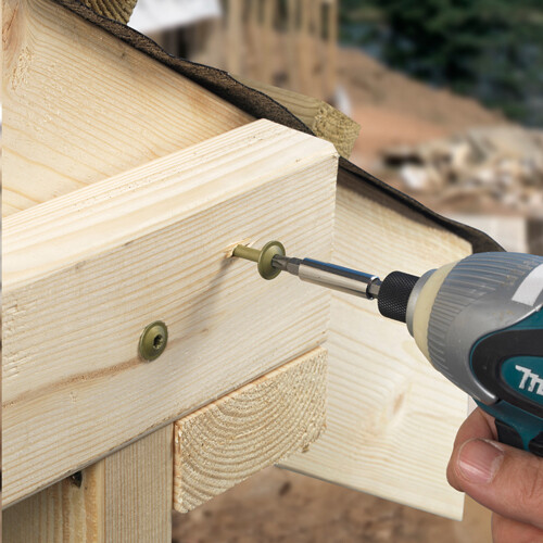 TIMco Index In-Dex Screws Timber/External DeckingLandscaping Hex Head6.7mm 
