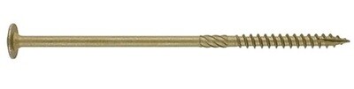 Wafer Head Index Screws  8.0mm x 200mm  Box of 50  Green External Coating