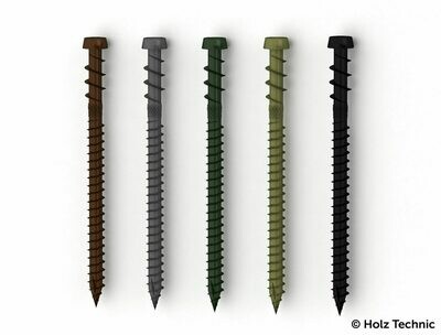 5.0 x 70mm  KKT Coloured Decking Screws  (Box of 100)