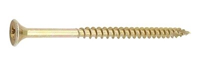 6.0mm x 120mm  Classic C2 Premium Pozi Countersunk Part Thread Wood Screws. Box of 100
