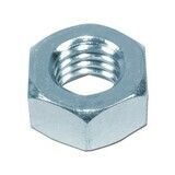 M4 Hexagon Full Nuts Din 934  Zinc Plated Box of 100