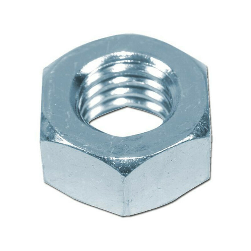 M30 Hexagon Full Nuts Din 934  Zinc Plated Box of 1