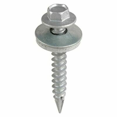 45mm CORRUGATED ROOFING 1000 CLADDING SCREW & WASHER 