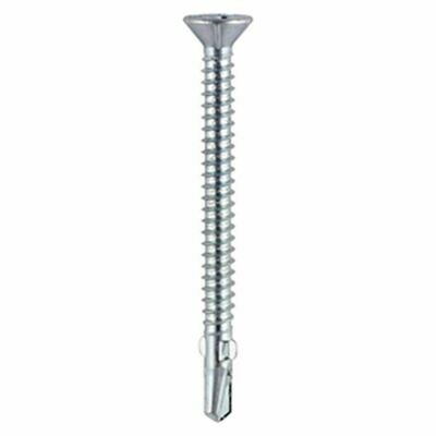 5.5mm x 50mm Countersunk self Drilling Screws Zinc Plated Box of 200