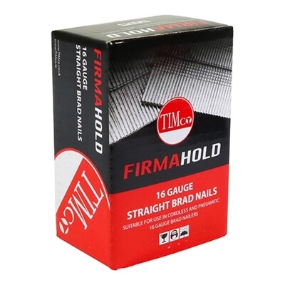 Firmahold Straight Brad Nails Plated