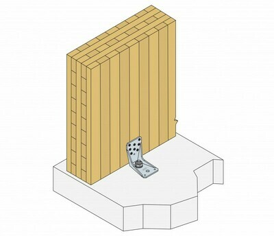 135mm Simpson AKR LG Reinforced Angle Bracket