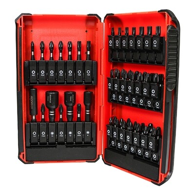 Timco X6 49 Piece Impact Bit Set  PH, PZ &amp; TX