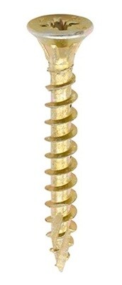 3.5mm x 20mm  Timco C2 Strongfix Premium Pozi Countersunk Wood Screws. Box of 200