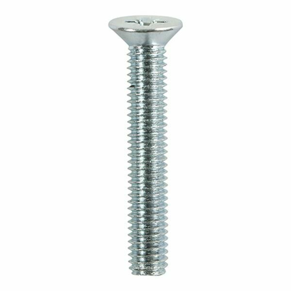 M5 x 6  Pozi Countersunk Machine Screws Zinc Plated  Pack of 100