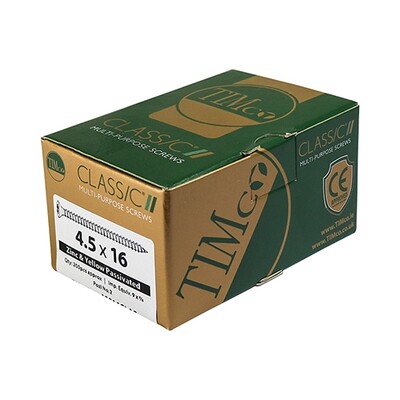 4.0 x 70 Classic Multi Purpose Wood Screws  Box of 200