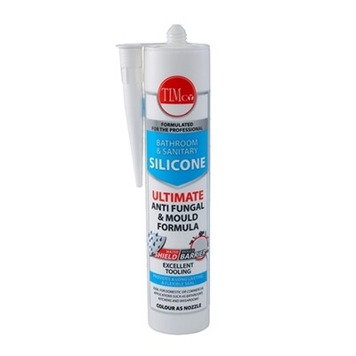 Bathroom &amp; Sanitary Silicone - Clear  300ml
