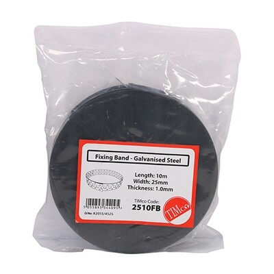 25mm x 10m Fixings Band