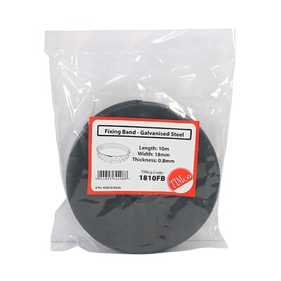 18mm x 10m Fixings Band