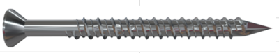Countersunk Stainless Steel Masonry Screws