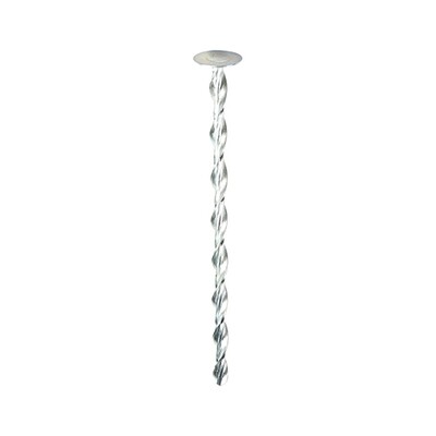 8.0 x 90mm Helical Flat Roof Fixing - Zinc Pack of 25
