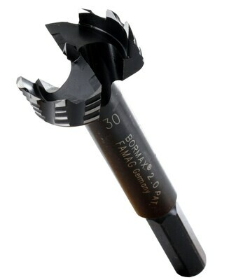 Bormax 1622 Forstner Bits -  3/8 - 2 1/4 inch