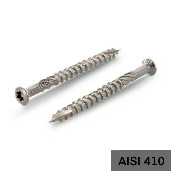 5.0 x 70mm T Drill TX Screws Hardened st.st Pack of 100