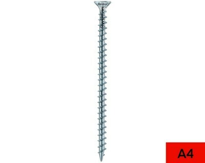10.0 x 300mm KonstruX Countersunk Construction Screws A4 st.st Box of 25