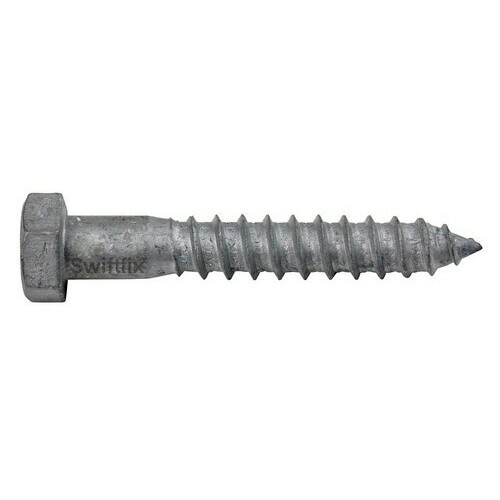 20mm x 160mm  Coach Screws Galvanised