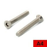 M5 x 30 Torx Countersunk Machine Screws ISO 10642  A4 316 Stainless Steel