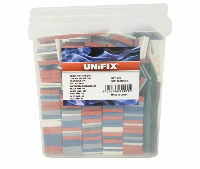 28mm wide x 100mm Long x Mixed Box of Packers Box of 400