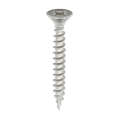 3.5 x 50mm Timco Classic Cut Point Countersunk Pozi Drive Wood Screws A2 Stainless Steel Box of 200