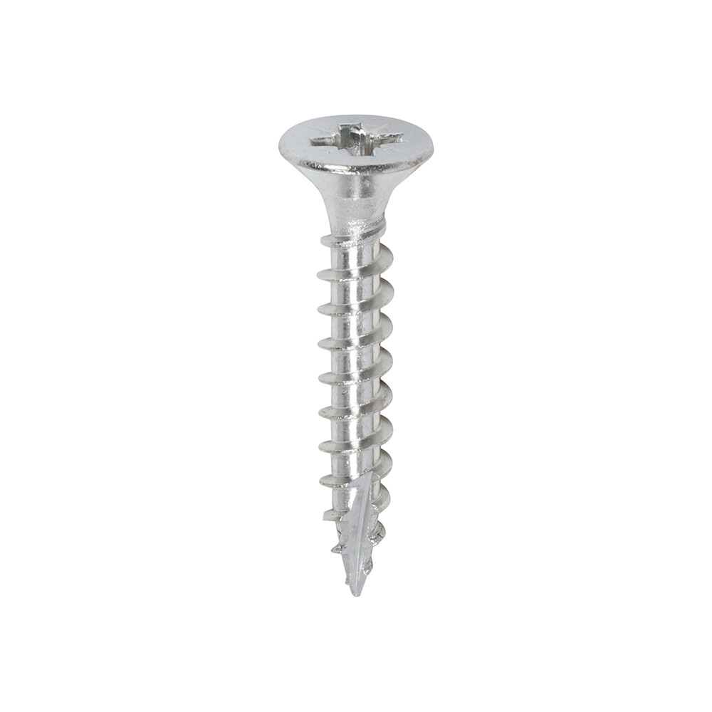 4.0 x 25mm Countersunk Pozi Drive Wood Screws Timco Classic A2 Stainless Steel Box of 200