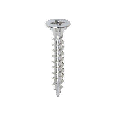 4.0 x 25mm Countersunk Pozi Drive Wood Screws Timco Classic A2 Stainless Steel Box of 200