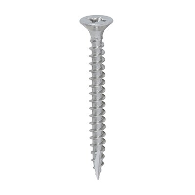 4.0 x 45mm Countersunk Pozi Drive Wood Screws Timco Classic A2 Stainless Steel Box of 200