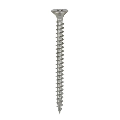 4.0 x 50mm Timco Classic Cut Point Countersunk Pozi Drive Wood Screws A4 Stainless Steel Box of 200