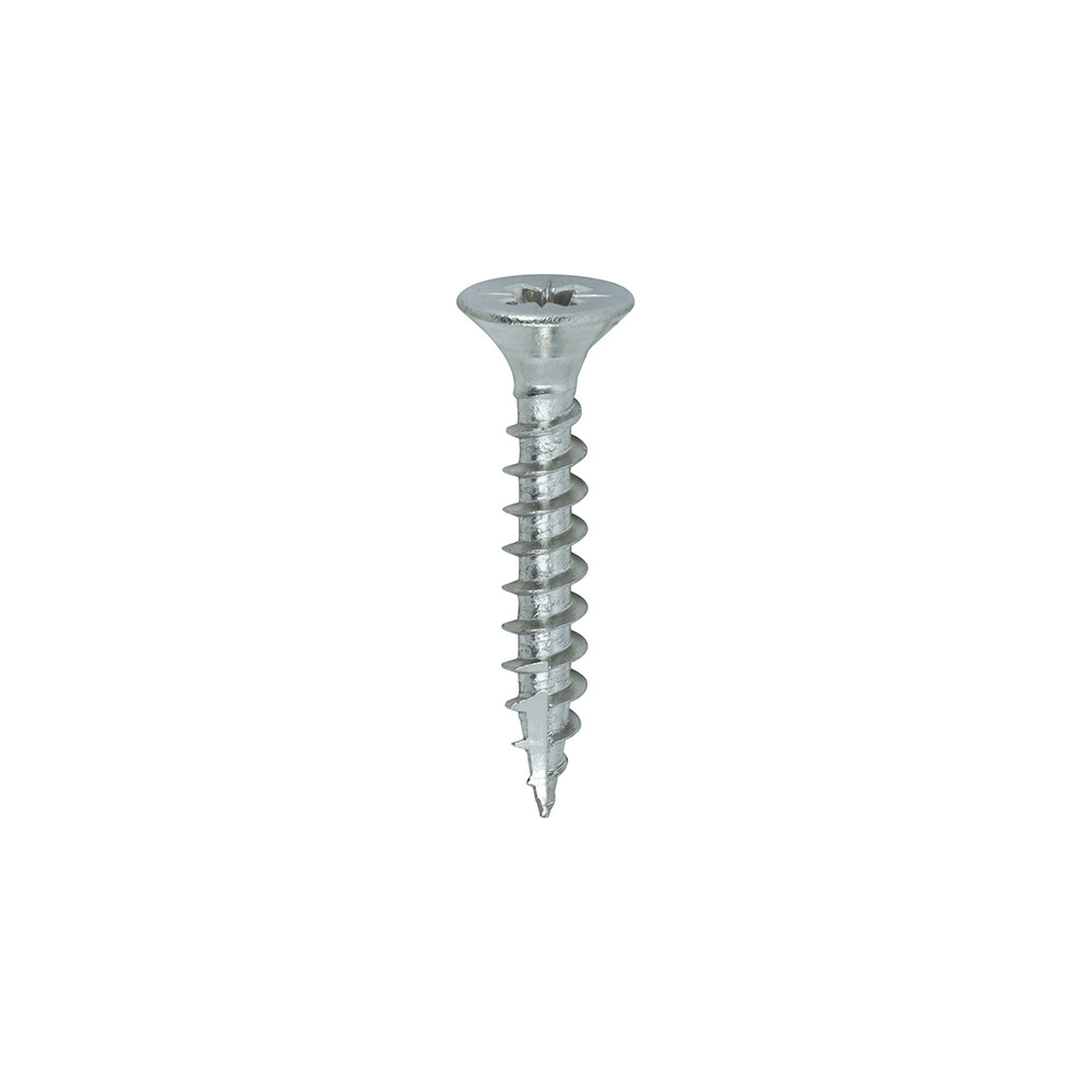 4.0 x 25mm Timco Classic Cut Point Countersunk Pozi Drive Wood Screws A4 Stainless Steel Box of 200