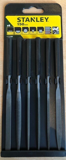 Stanley Needle File Set