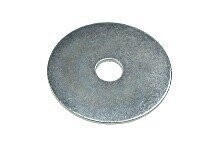 M6 x 25mm Flat Penny Washers Hot Dip Galvanised Box of 25