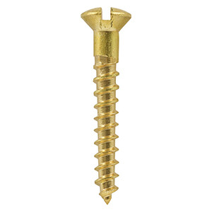 Brass Raised Slotted