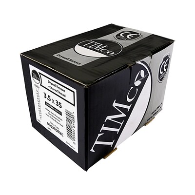 38mm  Drywall Screws with a coarse thread  Box of 1000