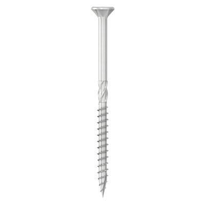 5.0 x 120mm TTSFS Cut Point Csk Torx TX25 A4 Stainless St. Wood Screws Part thread Boxed in 100s