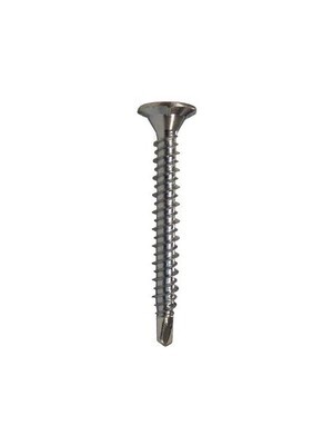 4.8mm x 50mm Stainless Steel Drywall Screws (Box of 100)