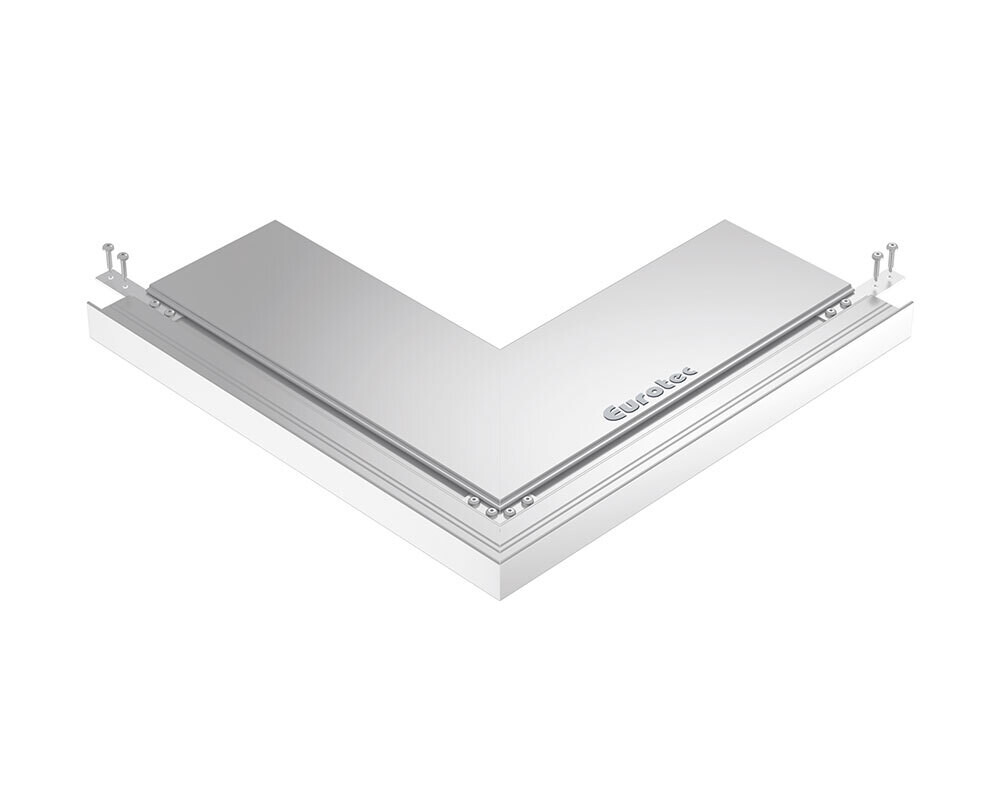 500mm x 500mm Corner support end for Porcelain Tiles
outside corner right & left; 2 profile connector; corner connector; 12 screws