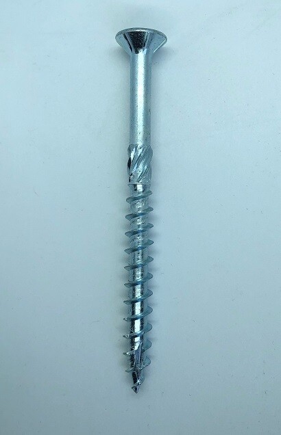 12.0mm x 120mm Paneltwistec Screws Countersunk TX50 Torx Drive Zinc  Coated  Part 975780   Box of 25