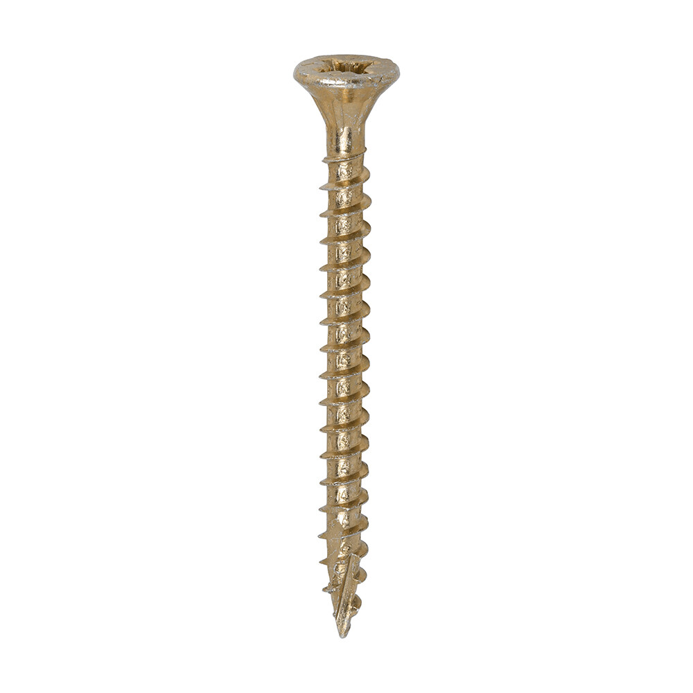 4.0mm x 45mm  Timco C2 Strongfix Premium Pozi Countersunk Wood Screws. Box of 200