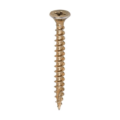 5.0mm x 50mm C2 Strongfix Premium Pozi Countersunk Wood Screws. Box of 200